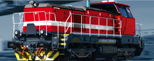 Produktion von lokomotiven