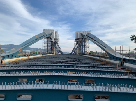 Linz Neue Donaubrücke - Österreich